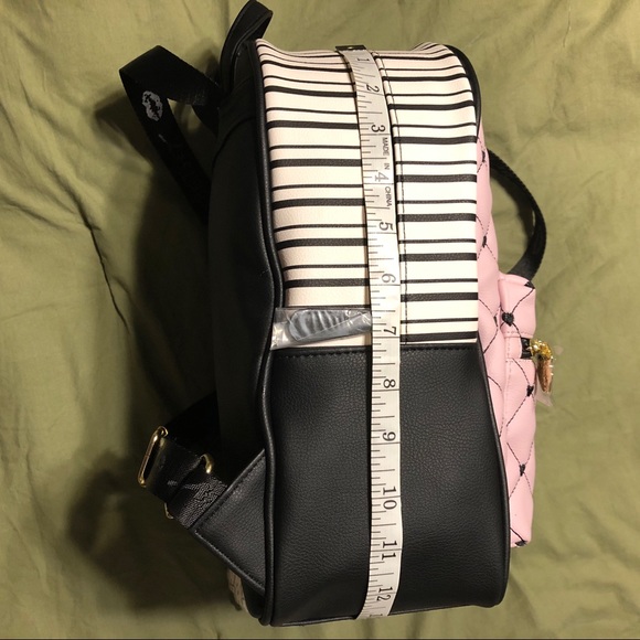 Betsey Johnson Blush Heart Backpack - Picture 15 of 16